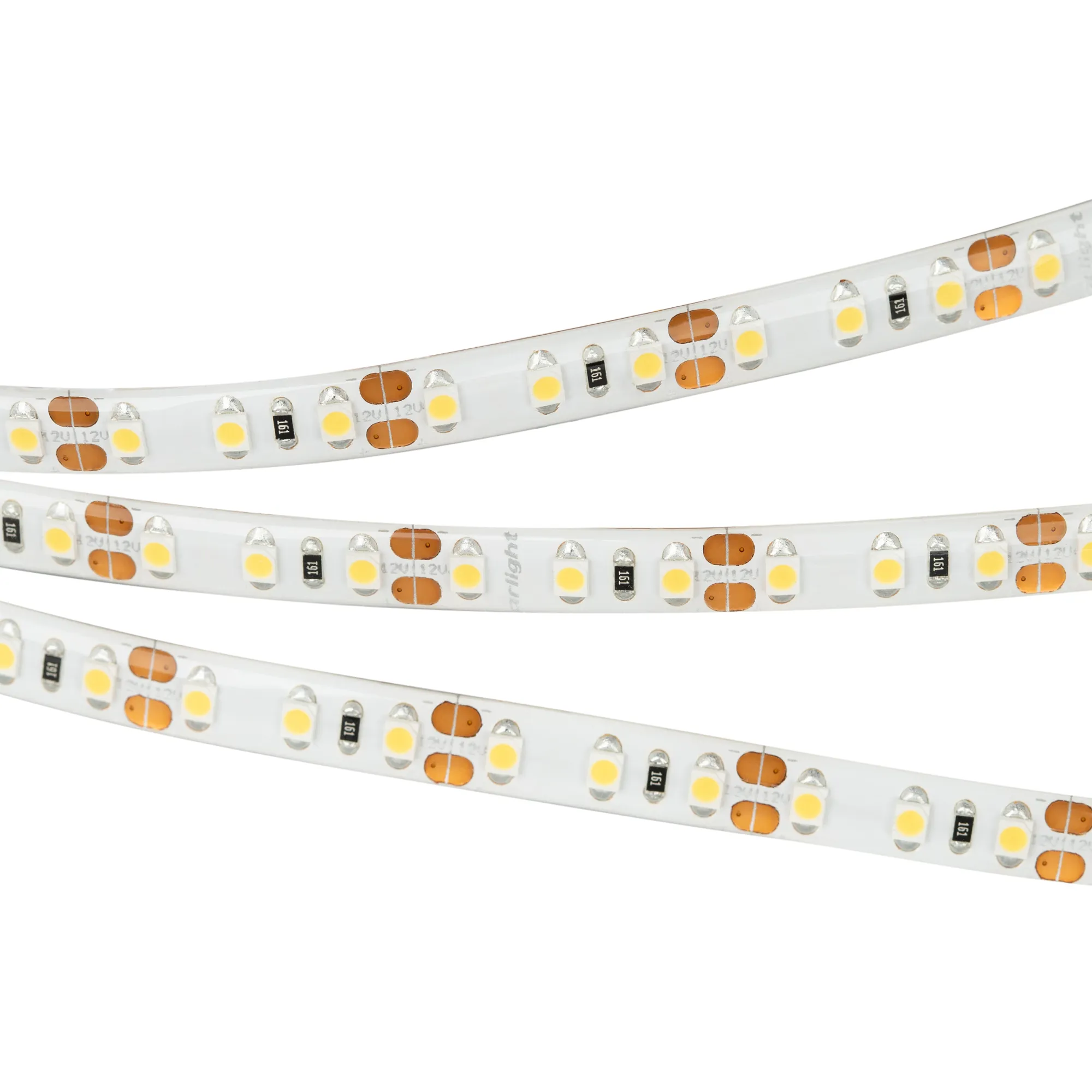 Лента светодиодная RTW 2-5000SE 12V Day 2x (3528, 600 LED, LUX) (Arlight, 9.6 Вт/м, IP65)