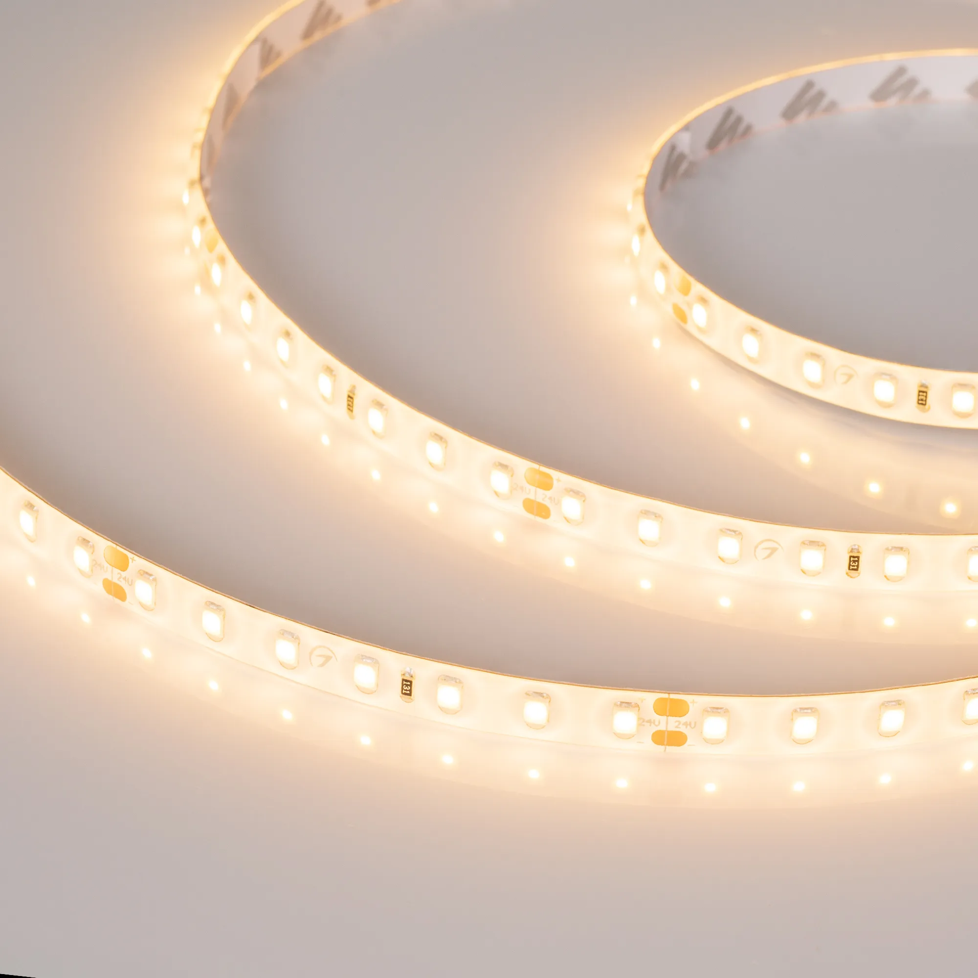 Лента светодиодная герметичная RTW-SE-A98-8mm 24V Warm3000 (10 W/m, IP65, 2835, 5m) (Arlight, -) - изображение товара