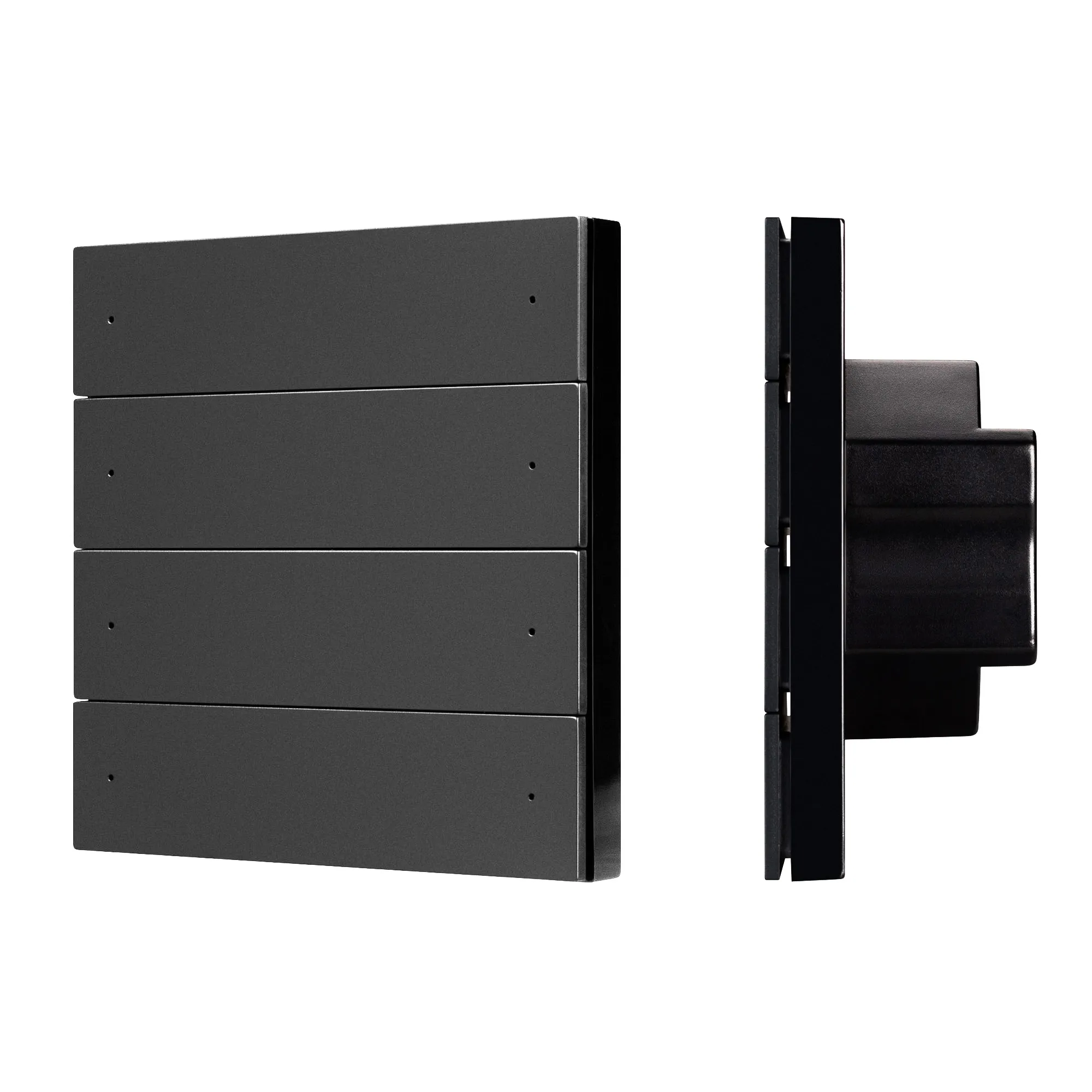 INTELLIGENT ARLIGHT Кнопочная панель SMART-DMX512-801-22-8G-8SC-DIM-IN Black (230V, 2.4G) (IARL, IP20 Пластик, 5 лет) - изображение товара