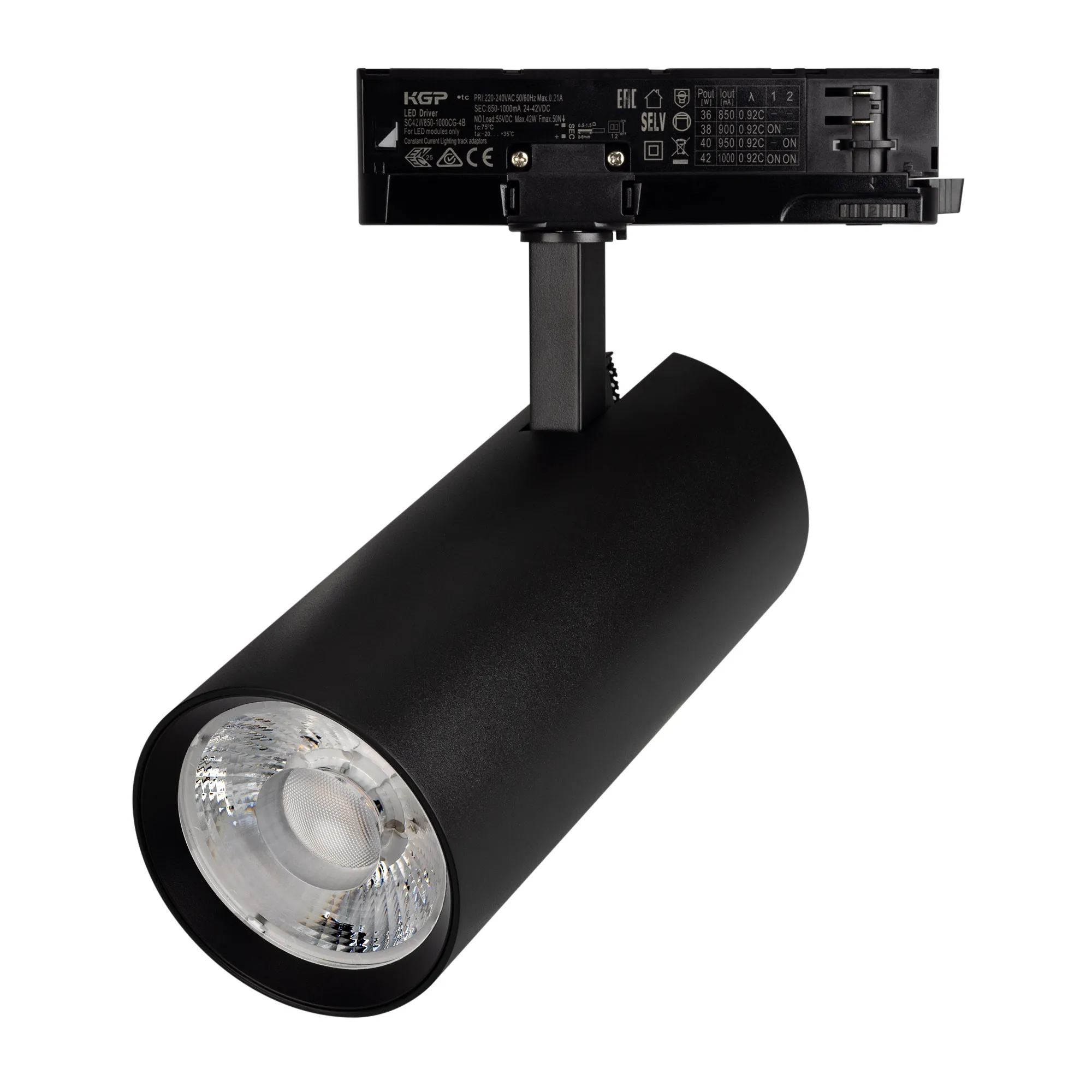 Светильник LGD-GERA-4TR-R90-40W Day4000 (BK, 24 deg, 230V) (Arlight, IP20 Металл, 5 лет) - изображение товара